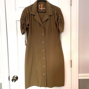 Lucy olive green adventure dress size- Medium
